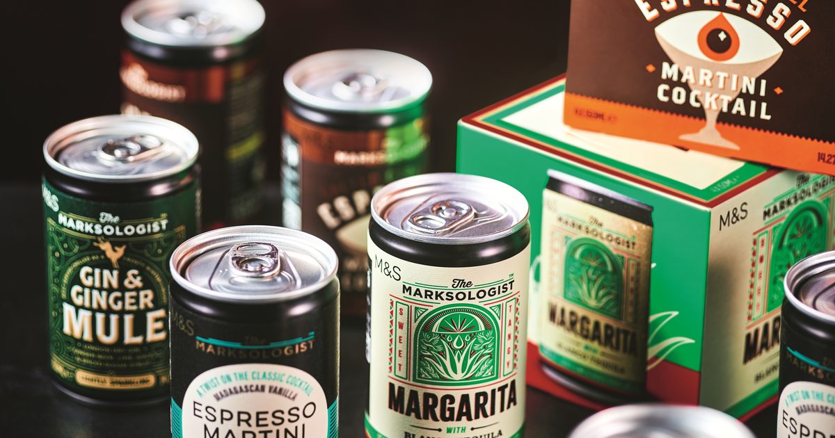 M&S’ biggest ever festive drinks range launches today – and this espresso martini tinnie stood out